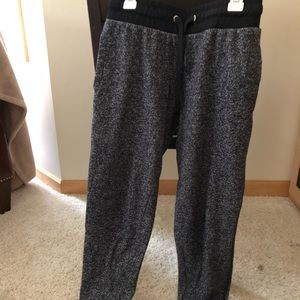 Black/gray joggers